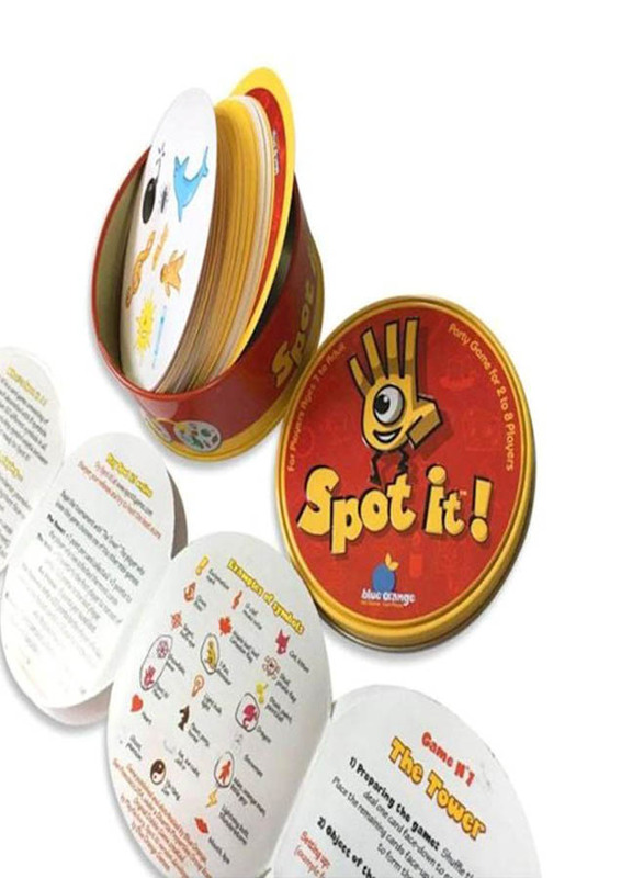 Dobble Game Spot It! Card Game, Ages 7+, Multicolour