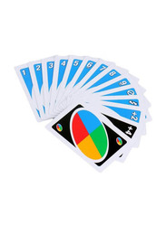 108-Piece UNO Playing Cards Game, Ages 7+, Multicolour