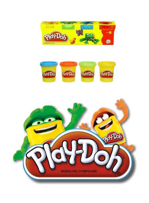 Play-Doh 4-Piece Modeling Compound Clay Set, Ages 2+