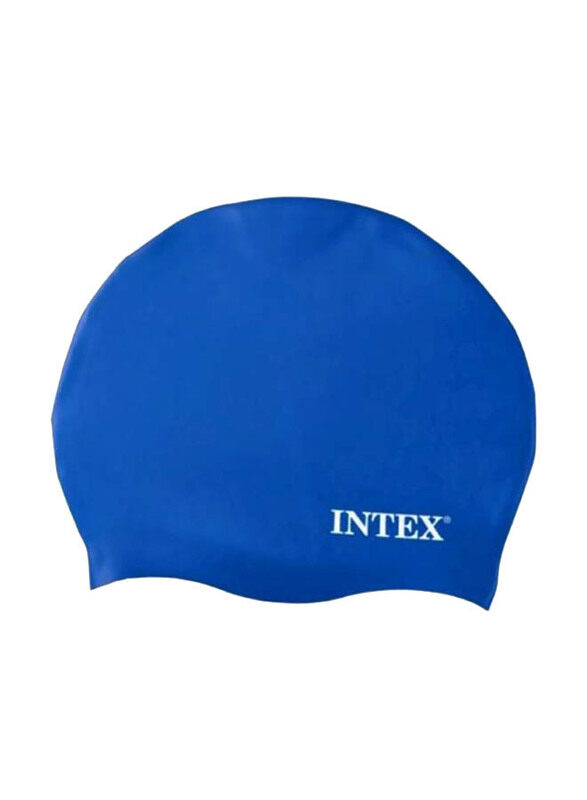 

Intex Rubber Swimming Cap, Blue