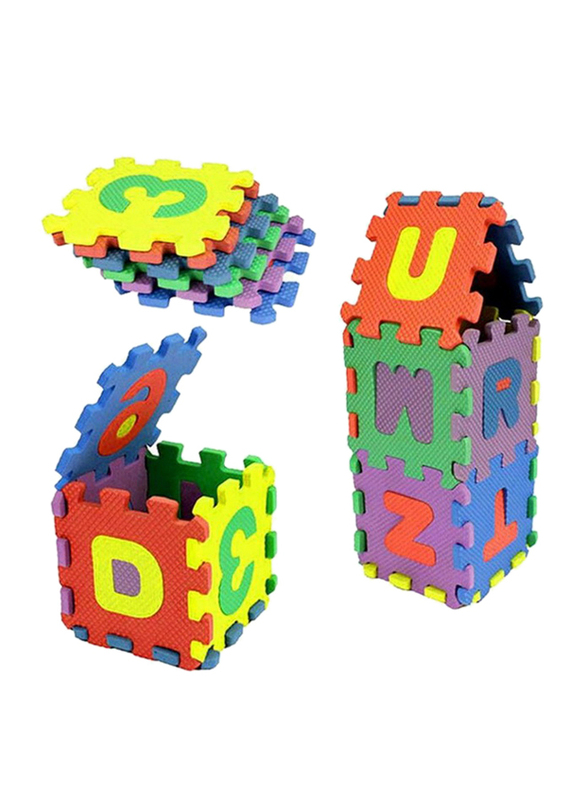 Oem 36-Piece Alphanumeric Educational Puzzle Blocks Mats