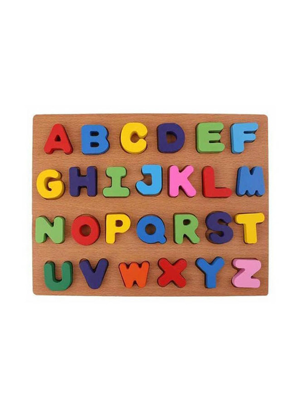 

Generic Abc Letter Education Wooden Puzzle, 266002987B-12, Ages 3+