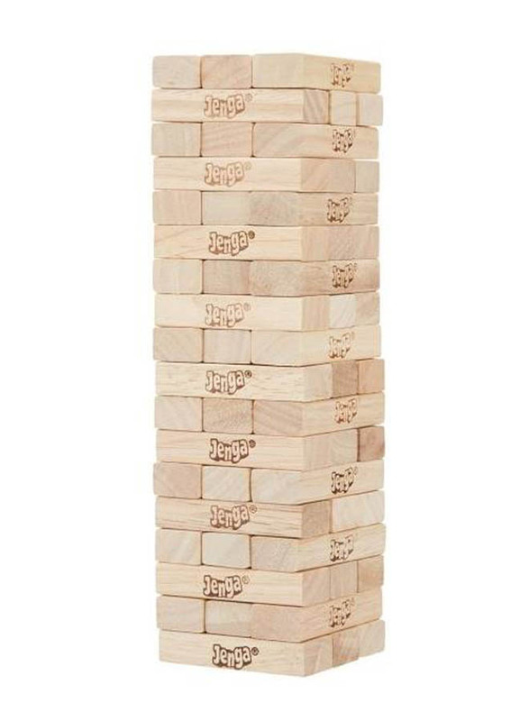 Hasbro Jenga Click Educational Stacking Blocks Game, Ages 6+, A2120