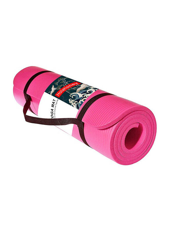 

Holahoney Foldable Yoga Mat, 183 x 61cm, Pink