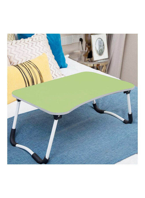 A to Z Foldable Laptop Table, Green/White/Black