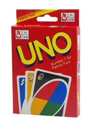 Uno Family Fun Card Game, Ages 7+