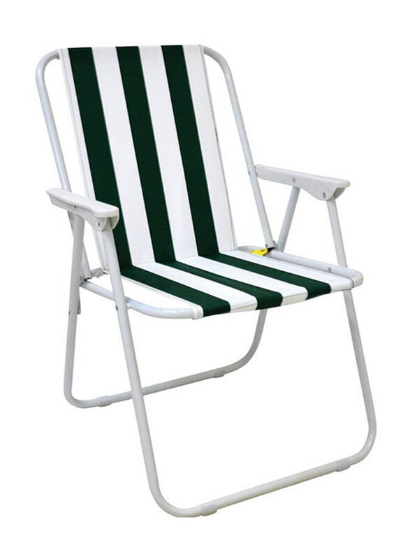 

Picnic Time Beach Chair, 50cm, BBQ HPC8647, Black/White