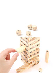 Wooden Building Tower Block Toy Set, Ages 3+