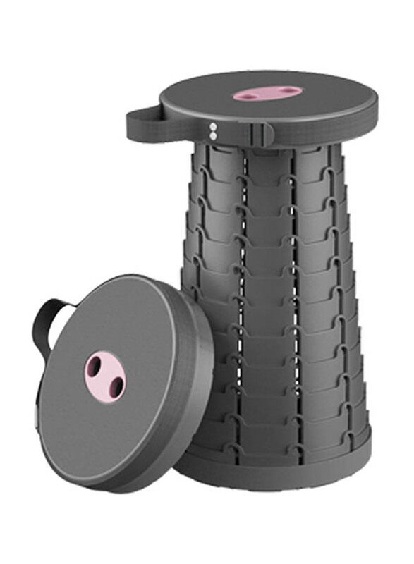 

Generic Portable Outdoor Retractable Telescoping Stool, 2866B, 26 x 26cm, Black