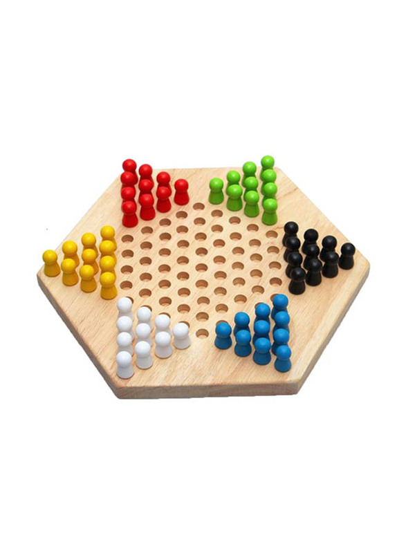 Gobuy Chinese Checker Board Game Set, Ages 7+, Multicolour