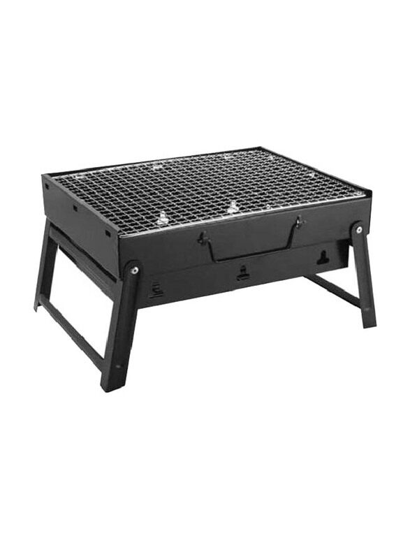 

Generic Portable BBQ Charcoal Grill, 28661996, Black