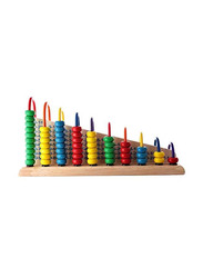 Wooden Abacus, Ages 3+, Multicolour