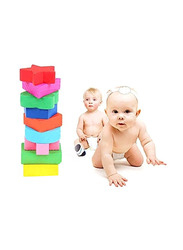 3-Piece Wooden Geometric Puzzle Toy Set, Ages 3+