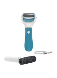 Abody Rechargeable Electric Callus Remover, W9727, Blue/White