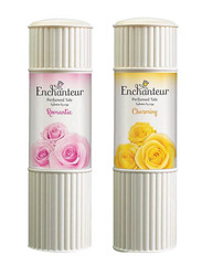 Enchanteur 2-Piece Romantic And Charming Talc Assorted, 250g, White