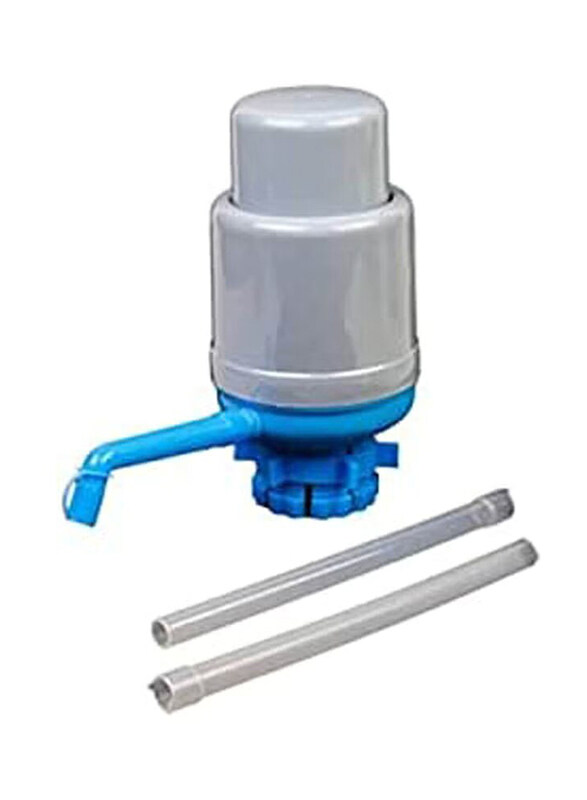 

Generic Water Hand Press Pump for Bottled Water Dispenser, Grey/Blue