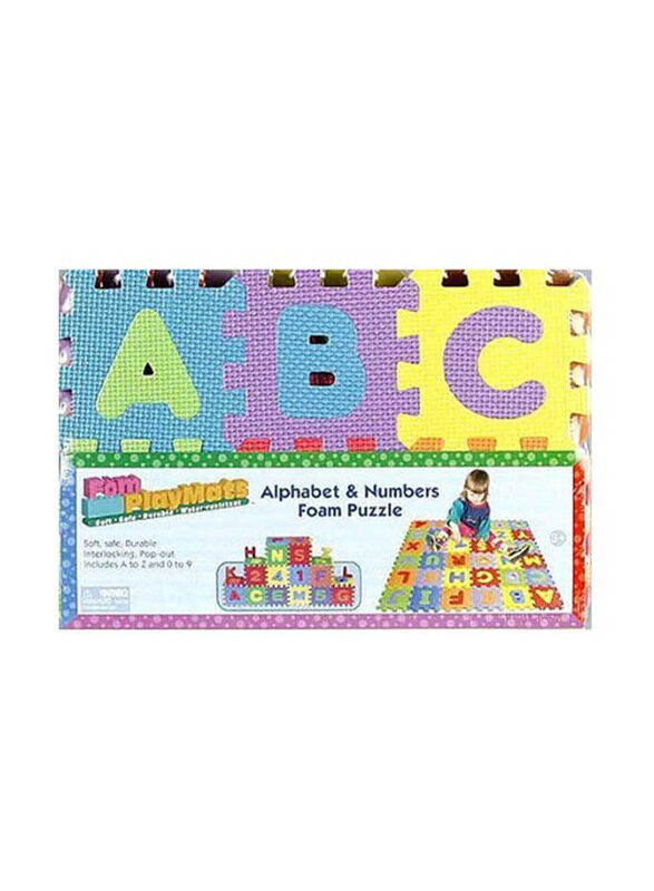 

Generic Alphabet Letters Foam Play Mat, Ages 6+ Months, Multicolour
