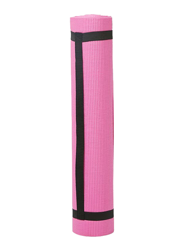 PVC Yoga Mat, 61cm, Pink