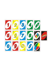 Mattel Uno Clipstrip Card Game, Ages 7+