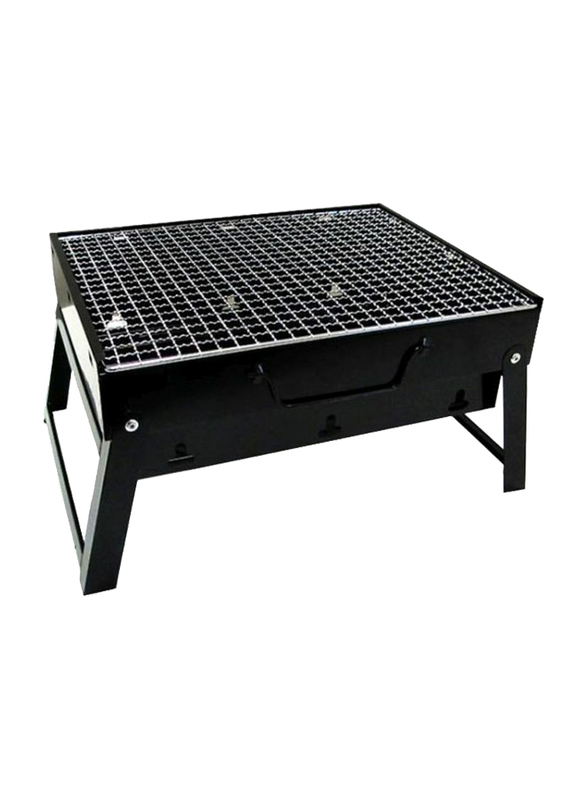 Foldable Barbeque Grill, Black