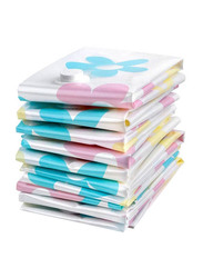 11-Piece Clothing Vacuum Storage Bags with Suction Pump, 33x29x7cm, MTVB7291, Multicolour