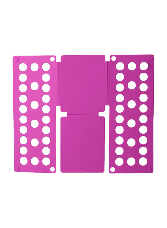 

Generic Adjustable Clothes Folding Board, 40 x 16 x 0.5cm, Pink