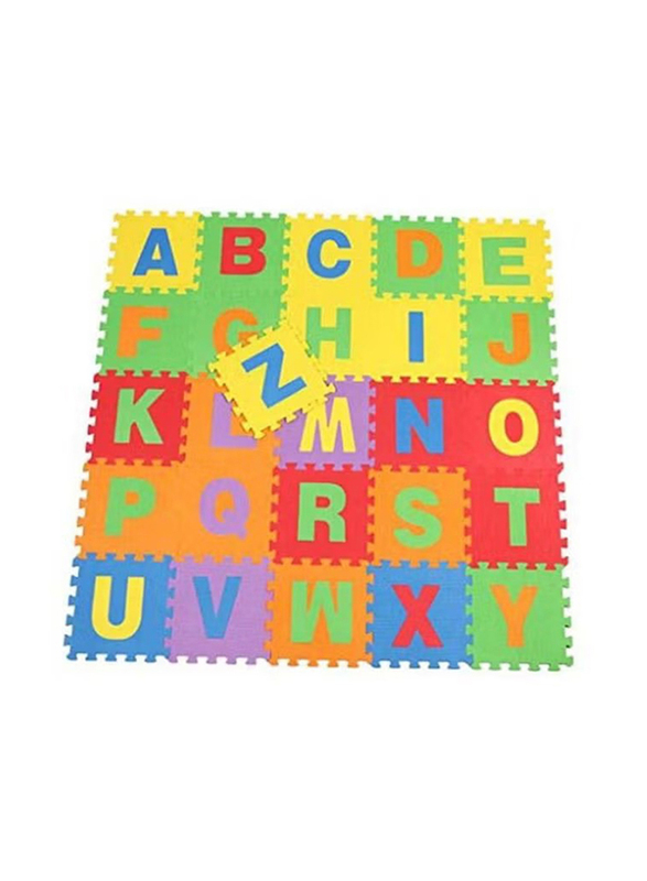 

RbwToys 26-Piece Alphabet Puzzles Foam Mat, 18801, Multicolour, Ages 3+