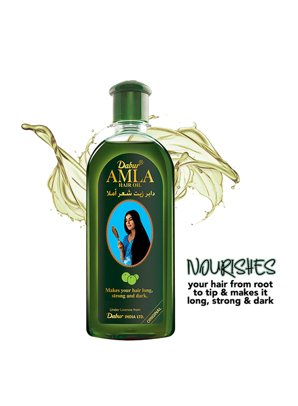 Dabur Amla Hair Oil for All Hair Types, 200ml