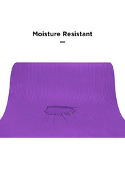 Holahoney Foldable Yoga Mat, 183 x 61cm, Purple