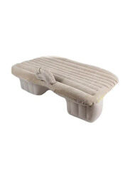 Inflatable Car Back Seat Mattress, Brown