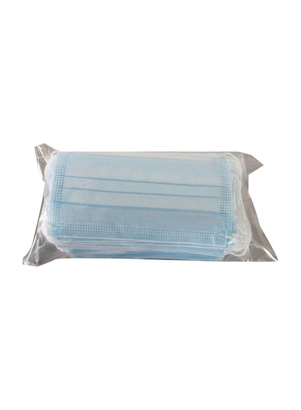 Surgical Disposable Face Masks with Elastic Ear Loop Of 3 Ply Breathable and Comfortable, 50 Piece