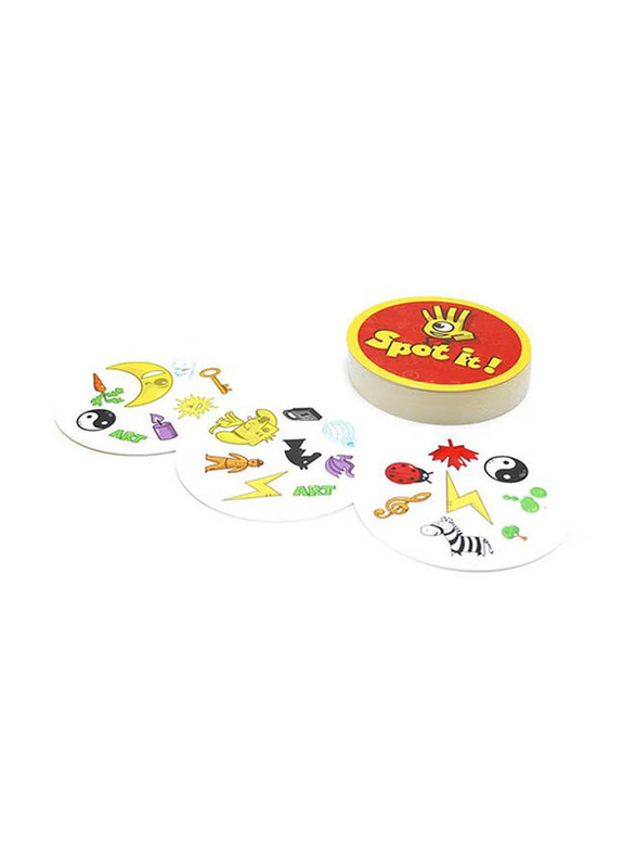 Spot It 55-Piece Educational Board Game, Multicolour