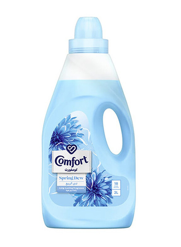 

Comfort Fabric Softener Spring Dew for Fresh & Soft Clothes, 2 Litres