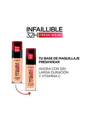 L'Oreal Paris Infallible 32Hr Fresh Wear Foundation, 130 Beige Peau, Beige