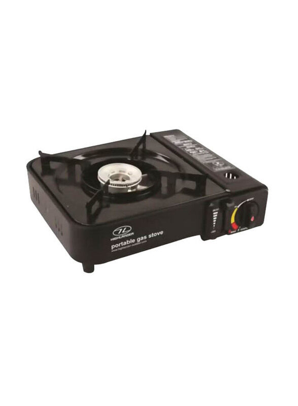 

Highlander 11cm Portable Gas Stove, IT-163-N, Black