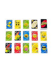 Uno Emoji Card Game, Multicolour