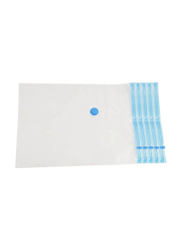 

Generic 5-Piece Vacuum Storage Bag Set, 50x70cm, 2724642015632, Clear/Blue