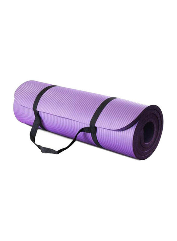 

Generic All Purpose Extra Thick High Density Yoga Mat, 183 x 61 x 1.0cm, Purple