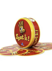 Spot it Paper Dobble It Game Family Party Entertainment Spot Board Game, Multicolour