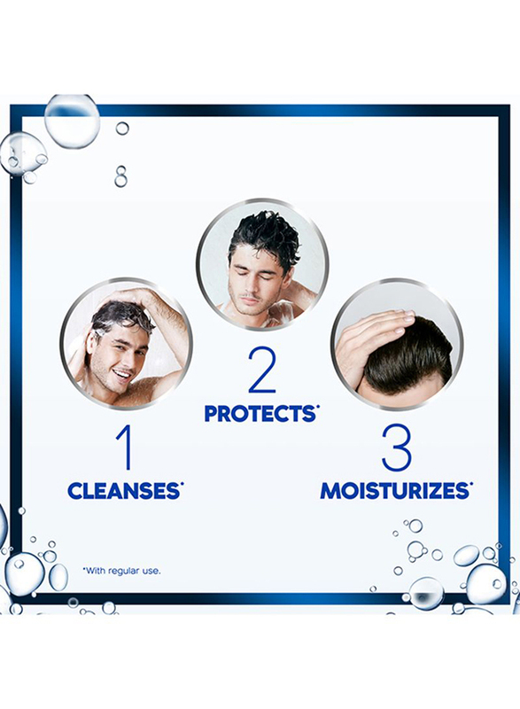 Head & Shoulders Hairfall Defense Anti-Dandruff Shampoo for Men for All Hair Types, 400ml