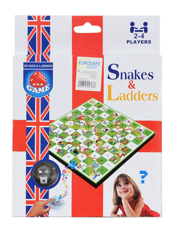 28cm Bs Snake & Ladder Game Mini, Ages 12+