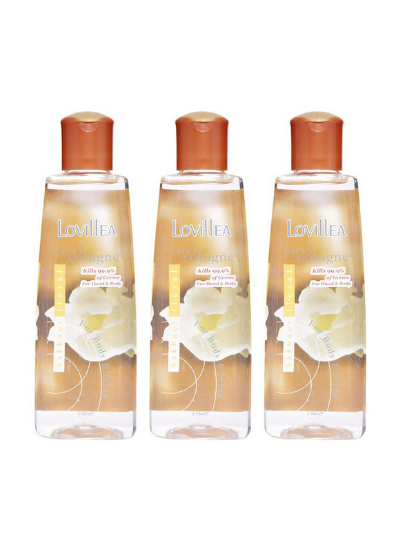 

Lovillea Bakhour Floral Gelly Cologne, 3 x 200ml