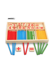 Wooden Mathematical Stick Counting Learning Toy, Ages 2+