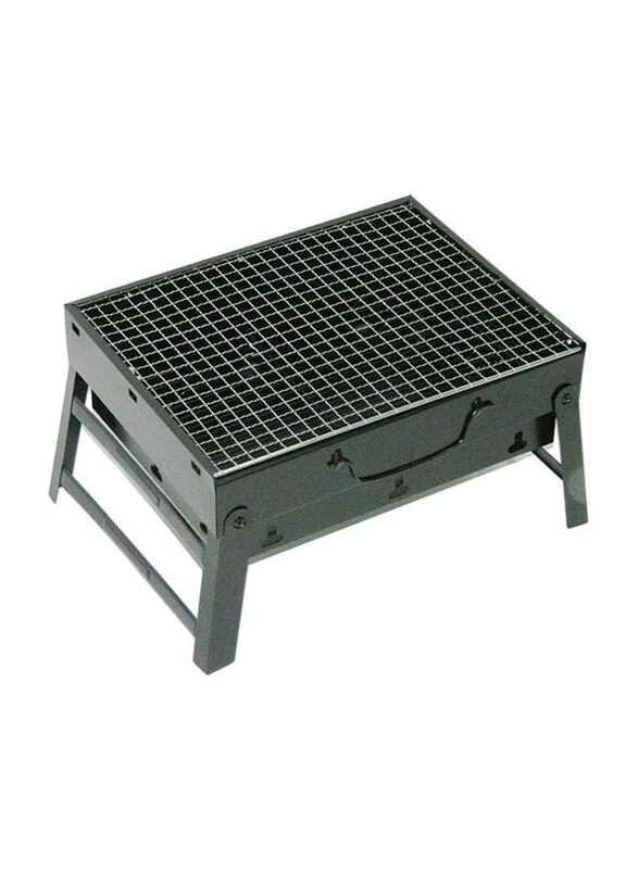 

Generic Portable Charcoal Grill, 20 x 35 x 27cm, Black