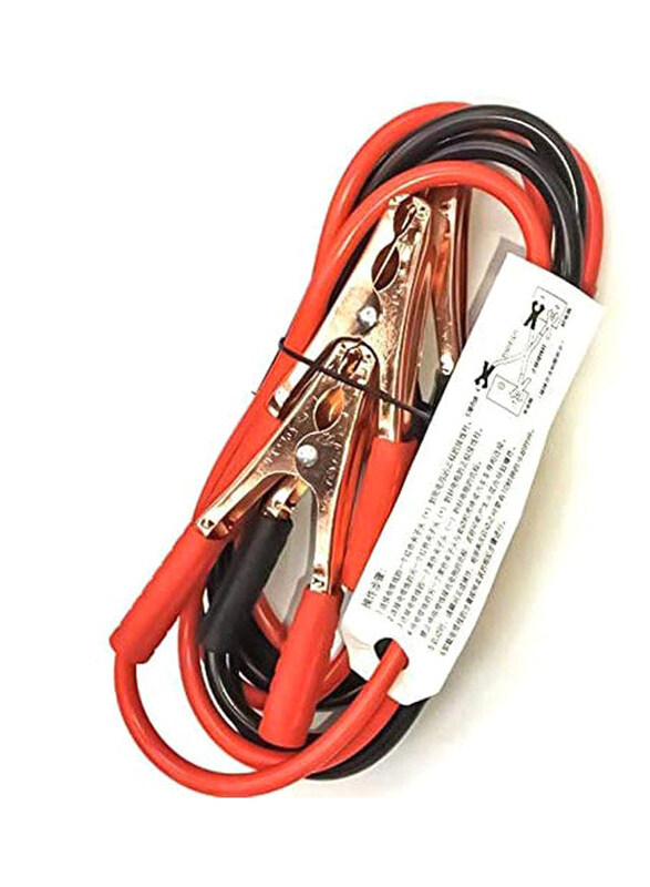 500 Amp Car Battery Booster Power Cord Jumper Cable, 0630YPXVZOG, Red/Black