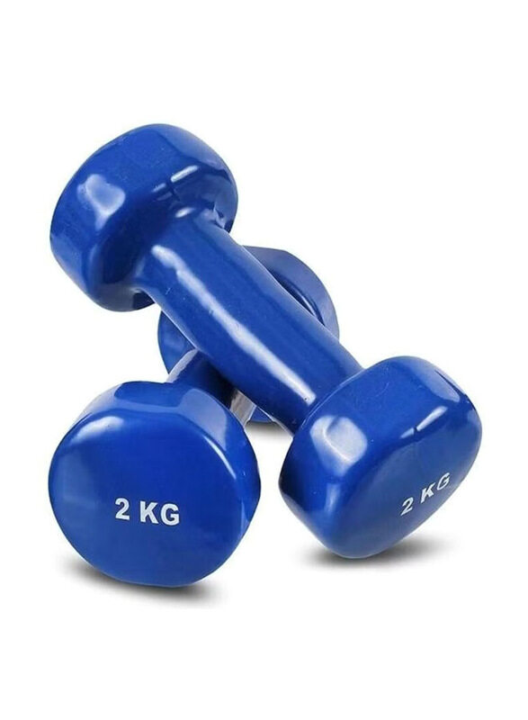 

Generic Gym Exercise Dumbbells Set, 2 x 2 KG, Blue