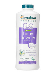 Himalaya 425gm Gentle and Natural Baby Powder Refresher Smoother with Olive & Almond for Newborn, White