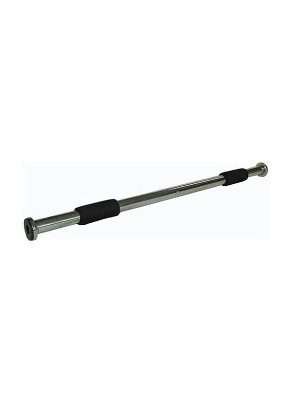 

Generic Door Way Gym Bar, Silver/Black