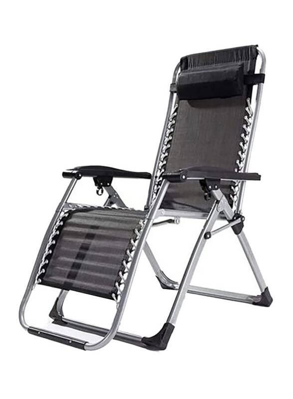 

Max Strength Zero Gravity Sun Lounger Recliner Chair, CH309, Black