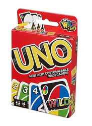 Uno Mattel Card Game, Multicolour